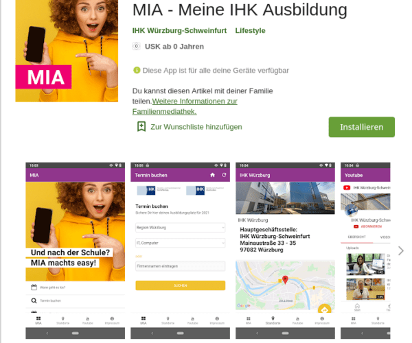 IA - Meine IHK-Ausbildung! APP