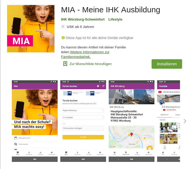 IA - Meine IHK-Ausbildung! APP