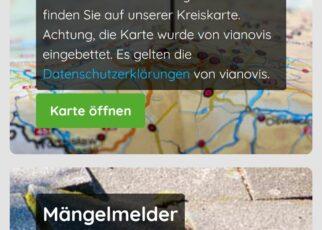 Kreiskarten App