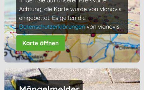 Kreiskarten App