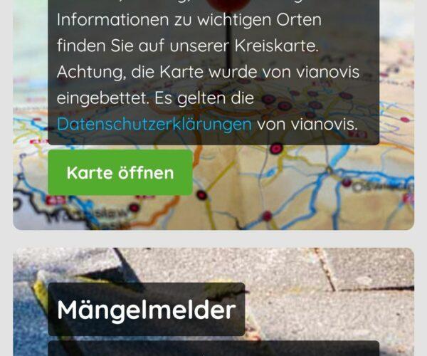 Kreiskarten App