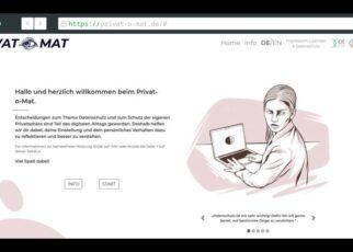 Die Webseite von Privat o Mat