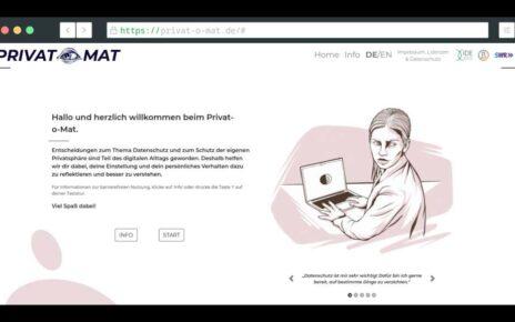Die Webseite von Privat o Mat