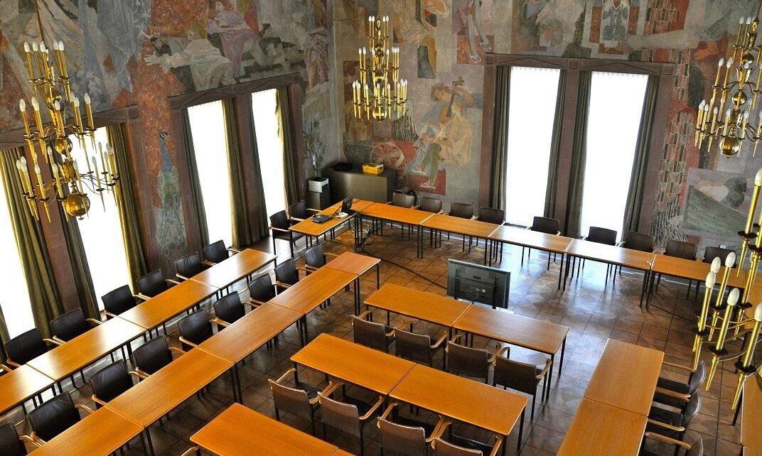 Sitzungsaal der Stadt Aschaffenburg
