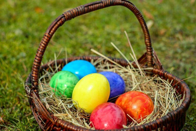 Ostern, Eier ohne geschredderte Küken