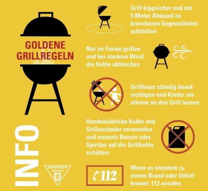 5 Regeln zum Grillen