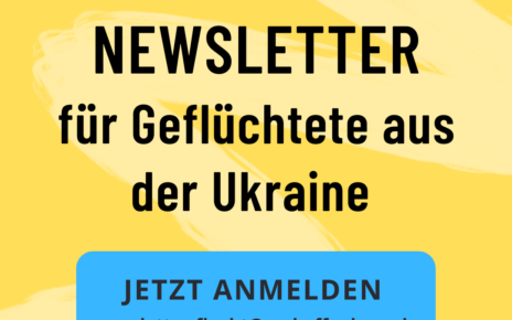 Newsletter für Geflüchtete aus der Ukraine