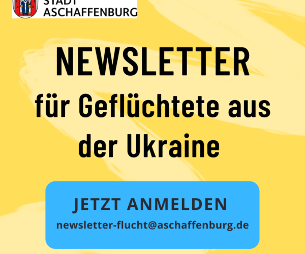 Newsletter für Geflüchtete aus der Ukraine