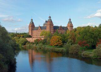 Blick auf das Aschaffenburger Schloß