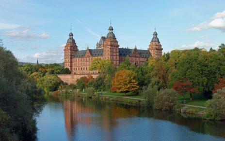 Blick auf das Aschaffenburger Schloß