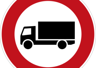 Zeichen 253 – Verbot für Kraftfahrzeuge mit einem zulässigen Gesamtgewicht über 3,5 t