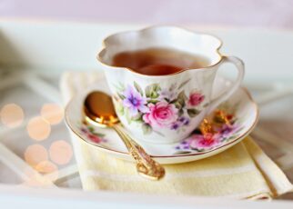 Tasse mit Tee