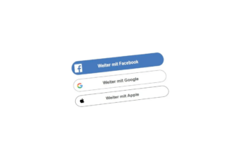 Social Media Login Facebook Google Apple
