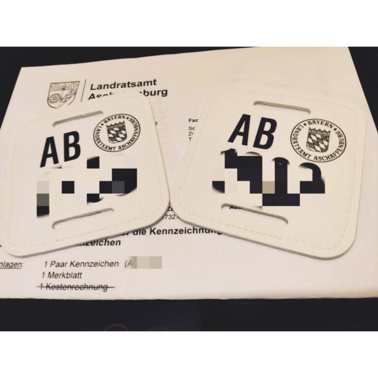 Reiterkennzeichen im Landkreis Aschaffenburg Pflicht!