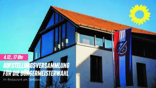 Versammlungsort Aufstellungsversammlung am 04.12.2022 Restaurant Am Dorfplatz