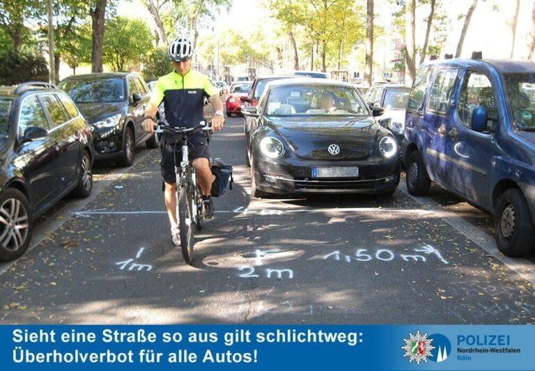Warum Abstand zu Radfahrenden so wichtig ist