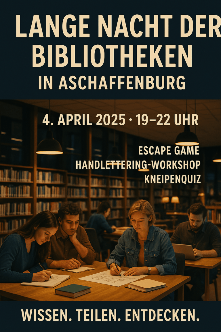 Lange Nacht der Bibliotheken in Aschaffenburg: Ein Abend voller Entdeckungen