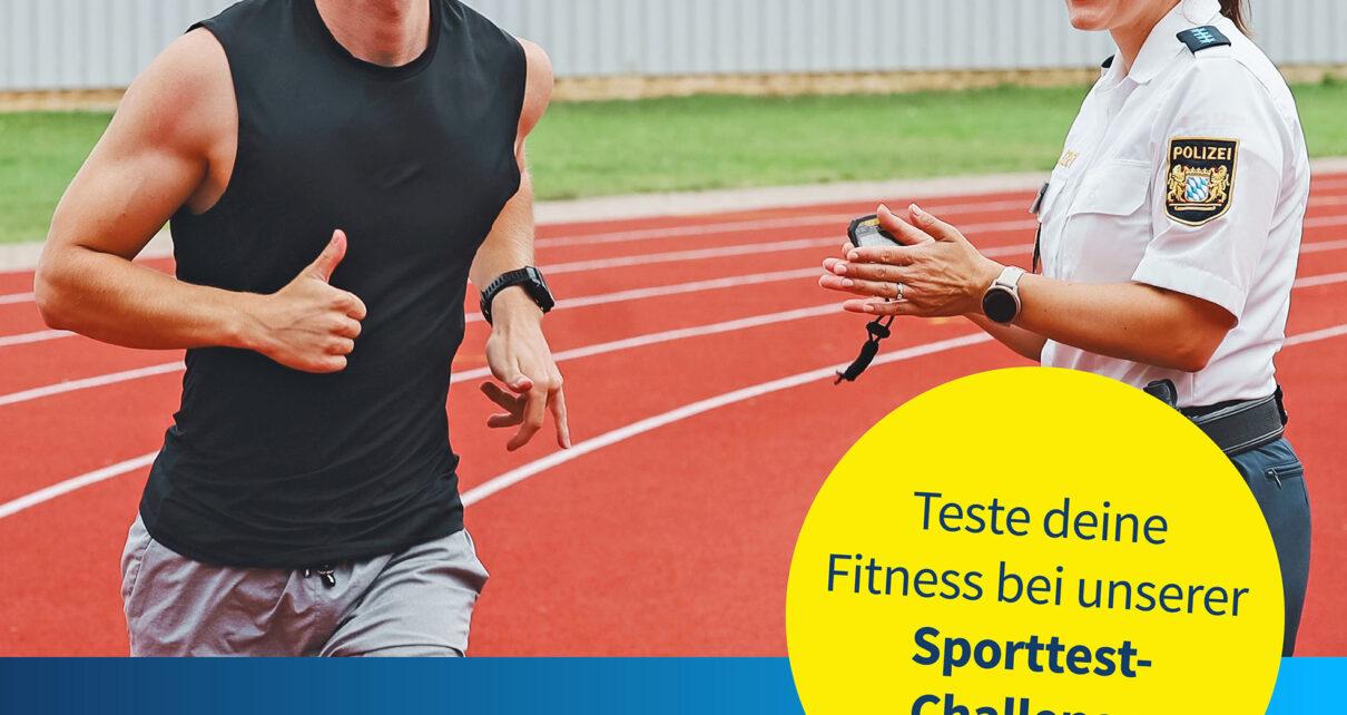 Plakat Sporttest-Challenge Hösbach